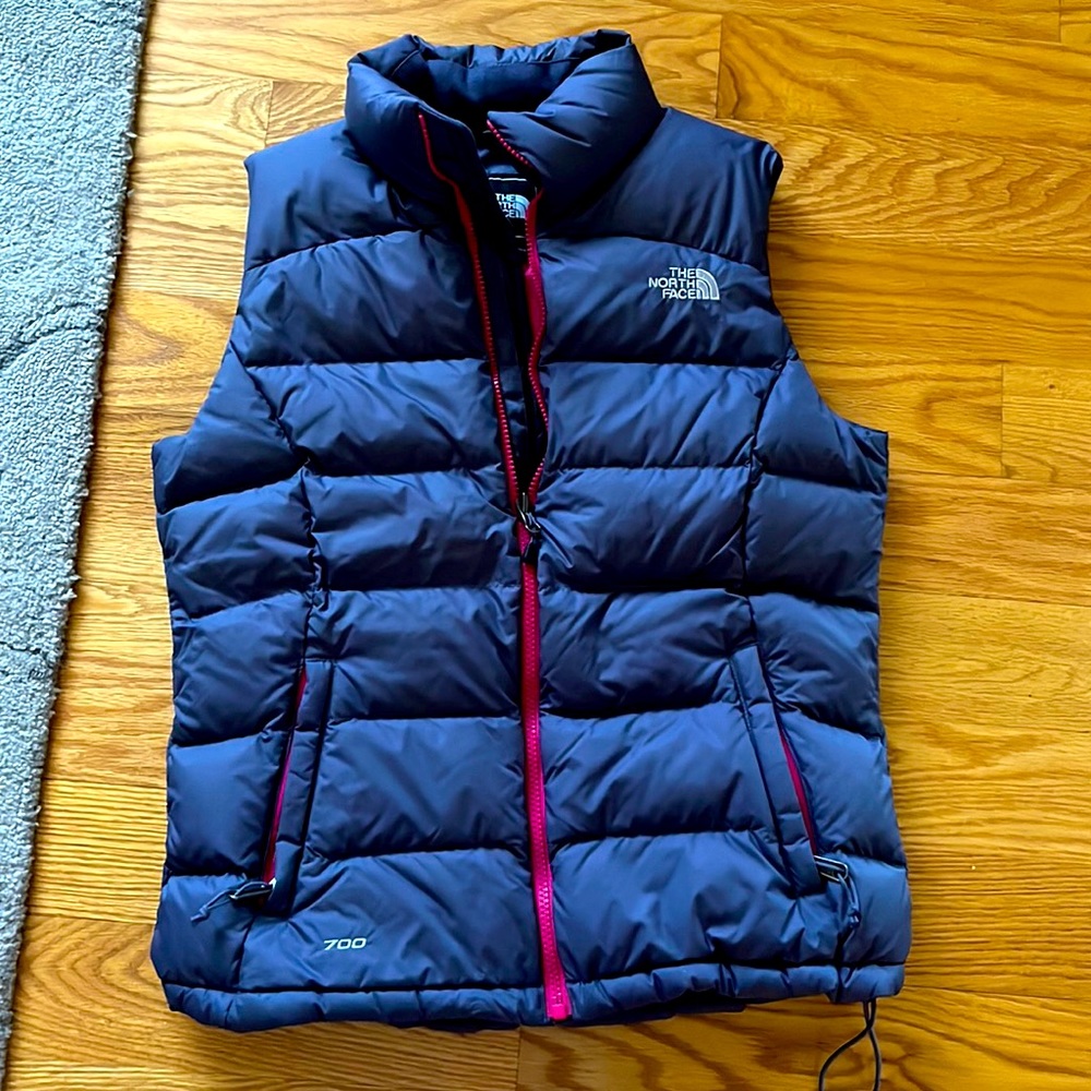 The North Face down vest size S